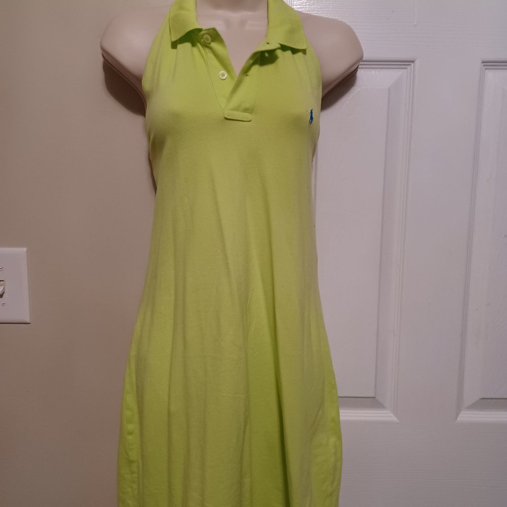 Halter RL polo dress